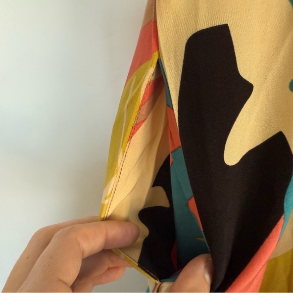 LUUKSE Tropical Print wide-leg jumpsuit Size: Small - Picture 5 of 6